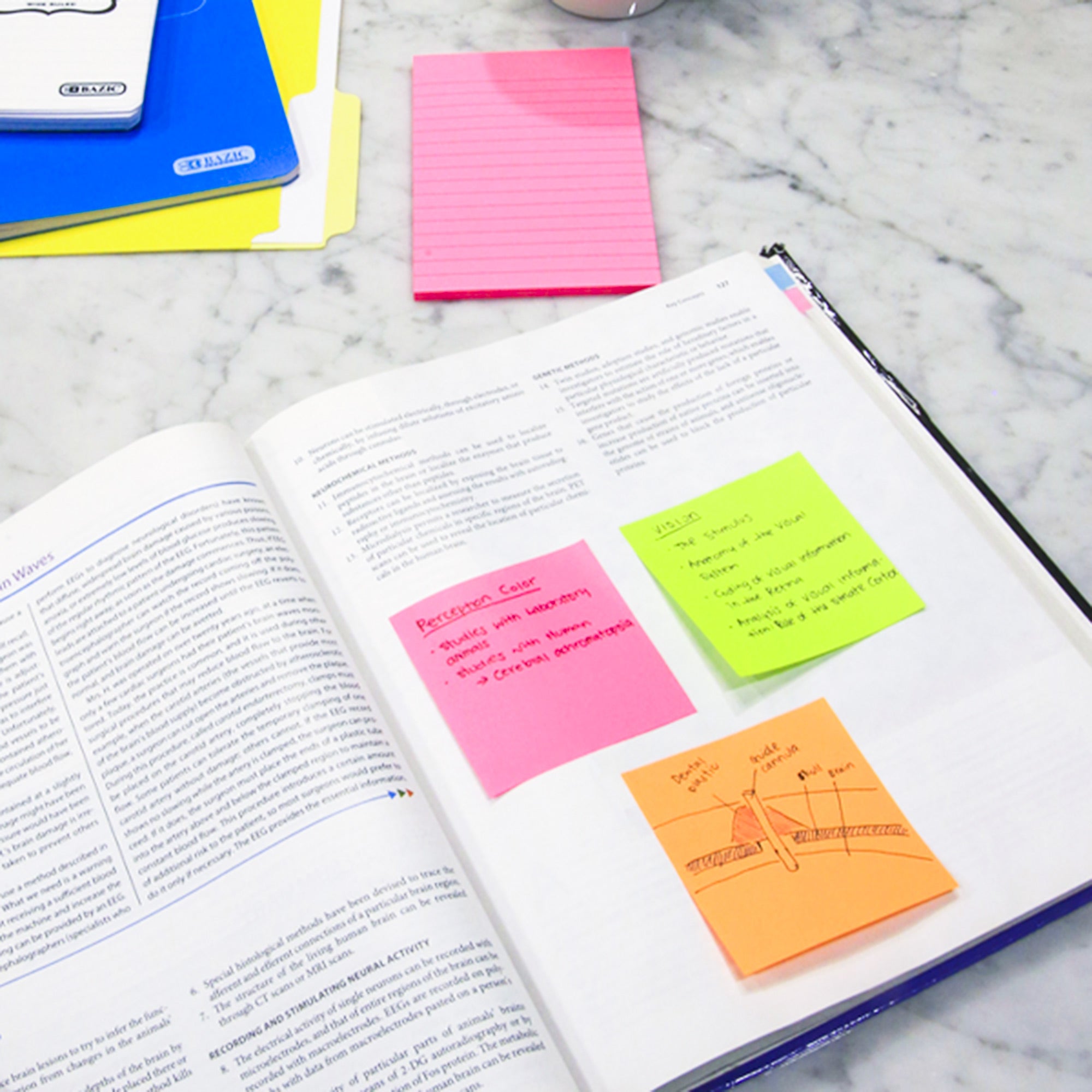 Sticky Note & Index Card