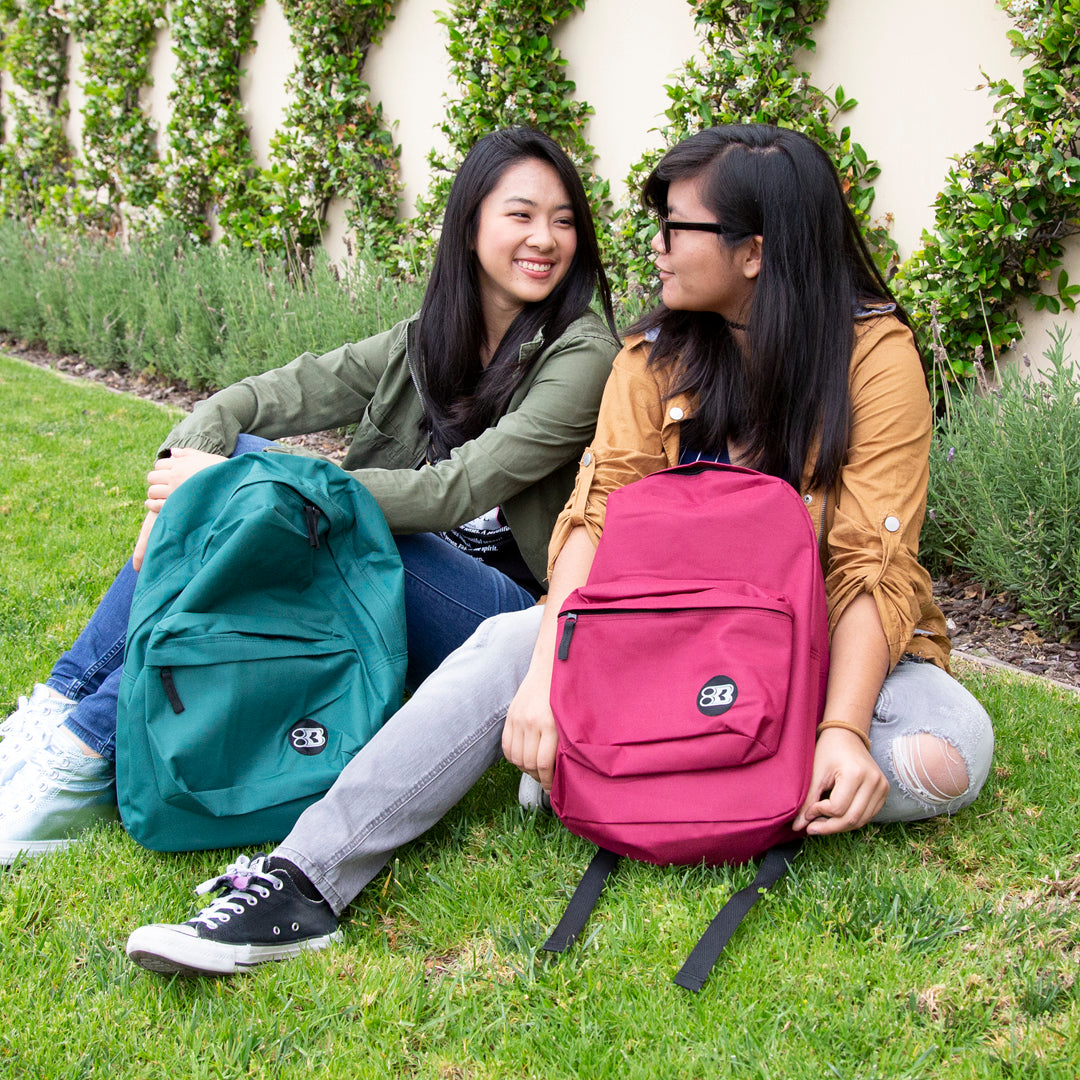 16" Blue Basic Backpack