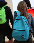 16" Navy Blue Basic Backpack