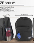 17" Black Classic Backpack