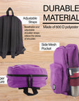 17" Purple Classic Backpack