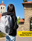17" Navy Blue Classic Backpack