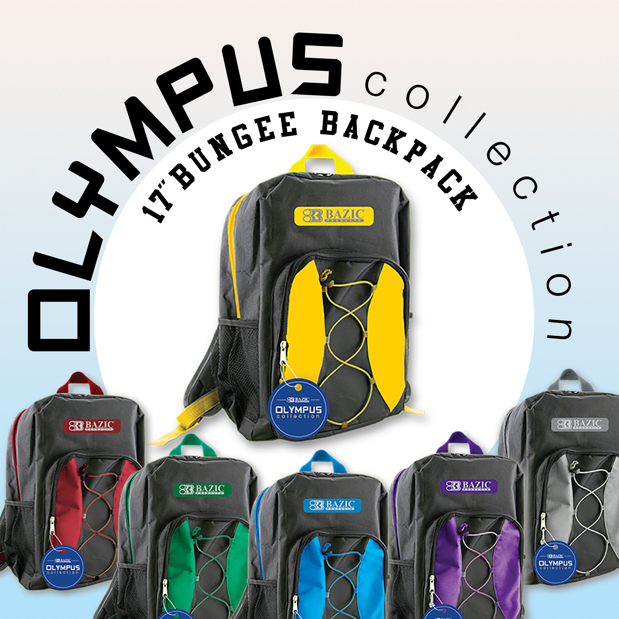 17" Olympus Backpack - Assorted Color