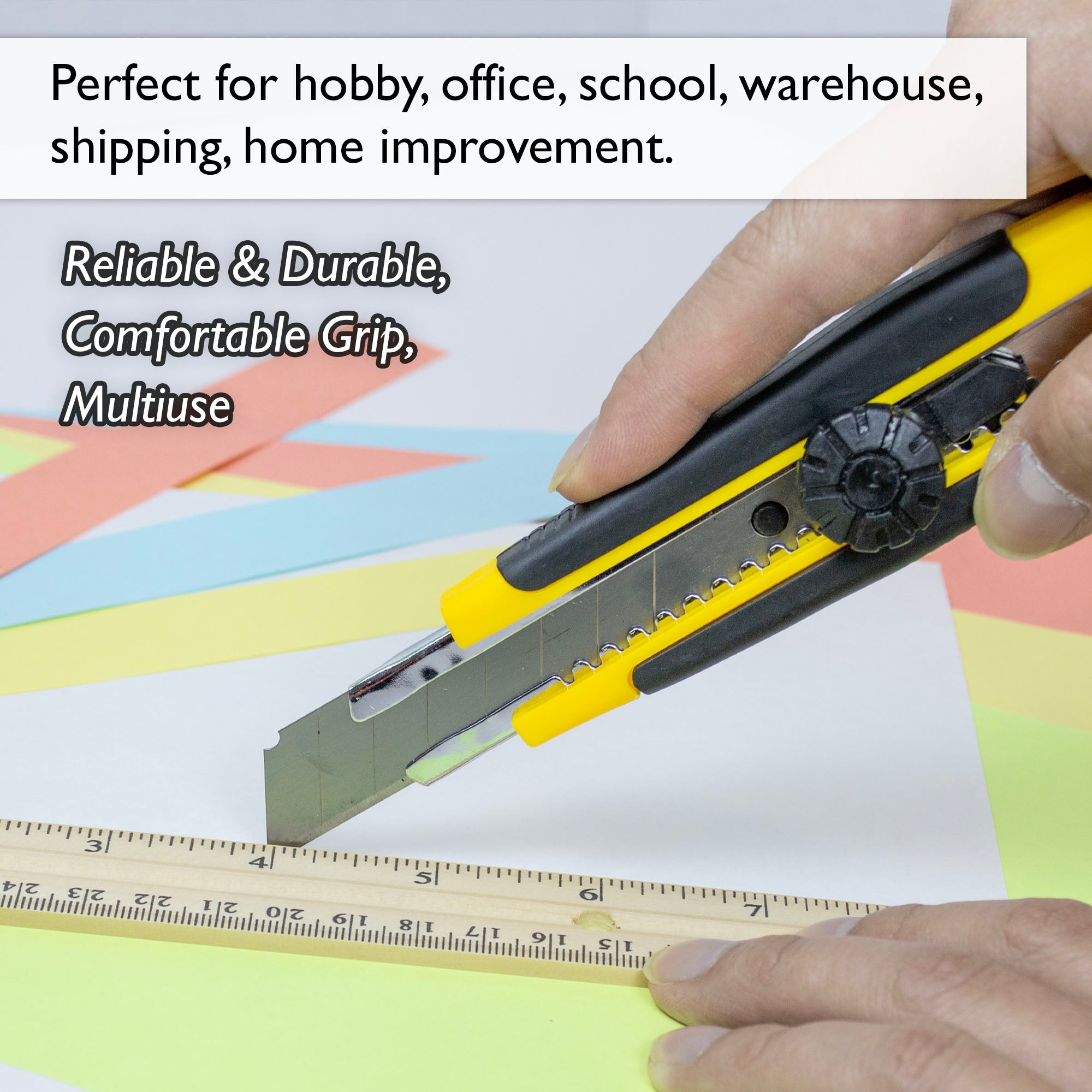 Steel Top Multipurpose Cutter w/ Cushion Grip