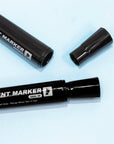 Black Chisel Tip Jumbo Permanent Markers (3/Pack)