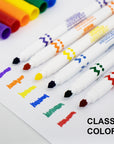 10 Colors Super Tip Washable Markers