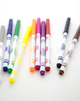 10 Colors Super Tip Washable Markers