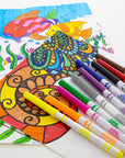 10 Colors Super Tip Washable Markers