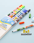 8 Double-Tip Washable Markers