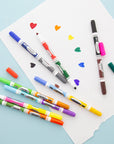 8 Double-Tip Washable Markers