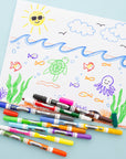 8 Double-Tip Washable Markers