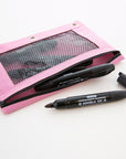 Black Double-Tip Permanent Markers (2/Pack)
