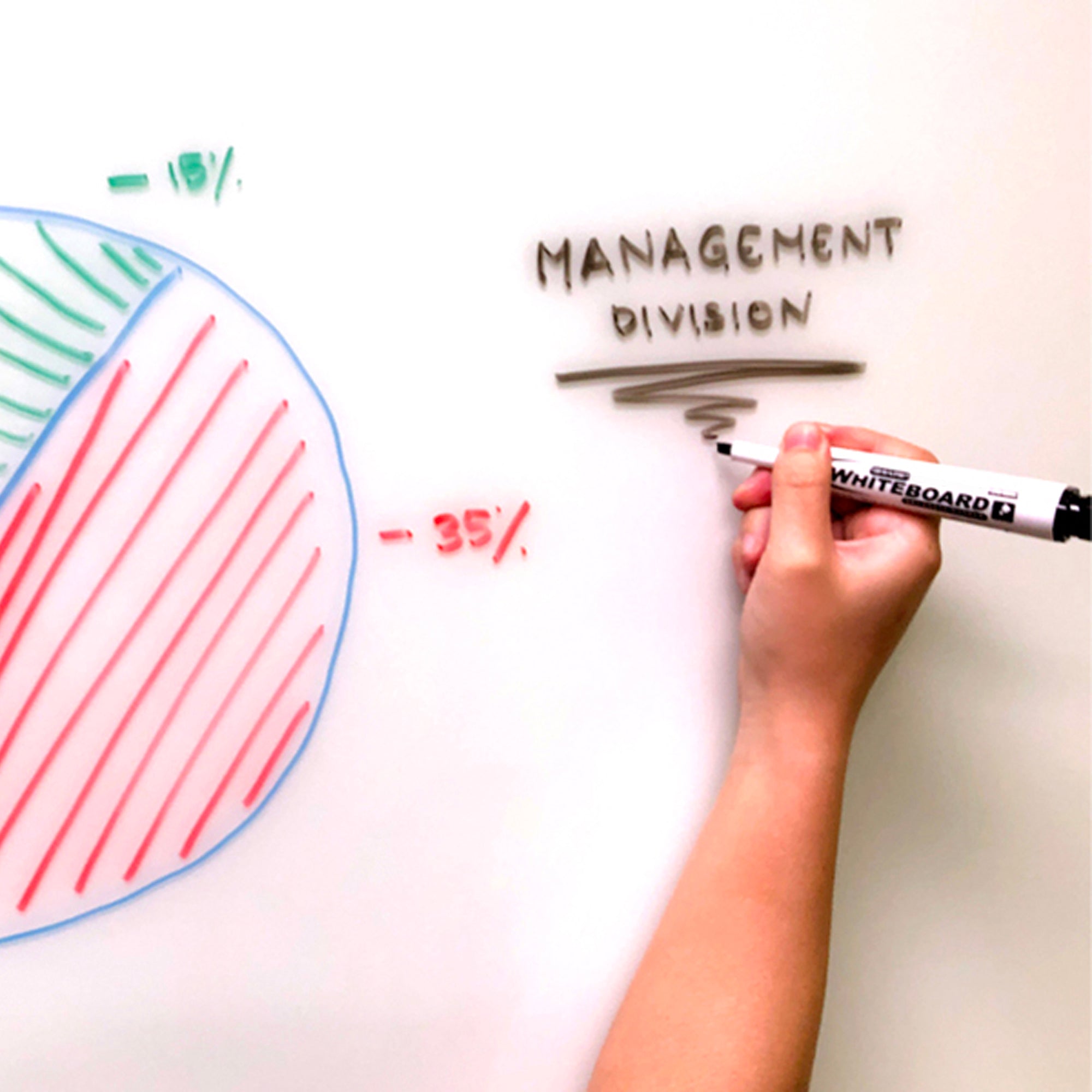 Assorted Colors Chisel Tip Dry-Erase Markers (3/Pack)