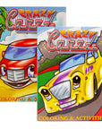 JUMBO CRAZY CARZZZ Coloring & Activity Books
