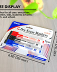 Assorted Colors Magnetic Dry-Erase Markers (3/Pack)