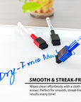Assorted Colors Magnetic Dry-Erase Markers (3/Pack)