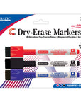 Assorted Colors Magnetic Dry-Erase Markers (3/Pack)
