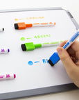 Magnetic Bright Color Dry-Erase Markers (6/Pack)