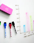 Assorted Colors Magnetic Dry-Erase Markers (6/Pack)