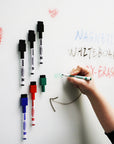 Assorted Colors Magnetic Dry-Erase Markers (6/Pack)