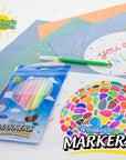 10 Colors Fine Line Washable Markers