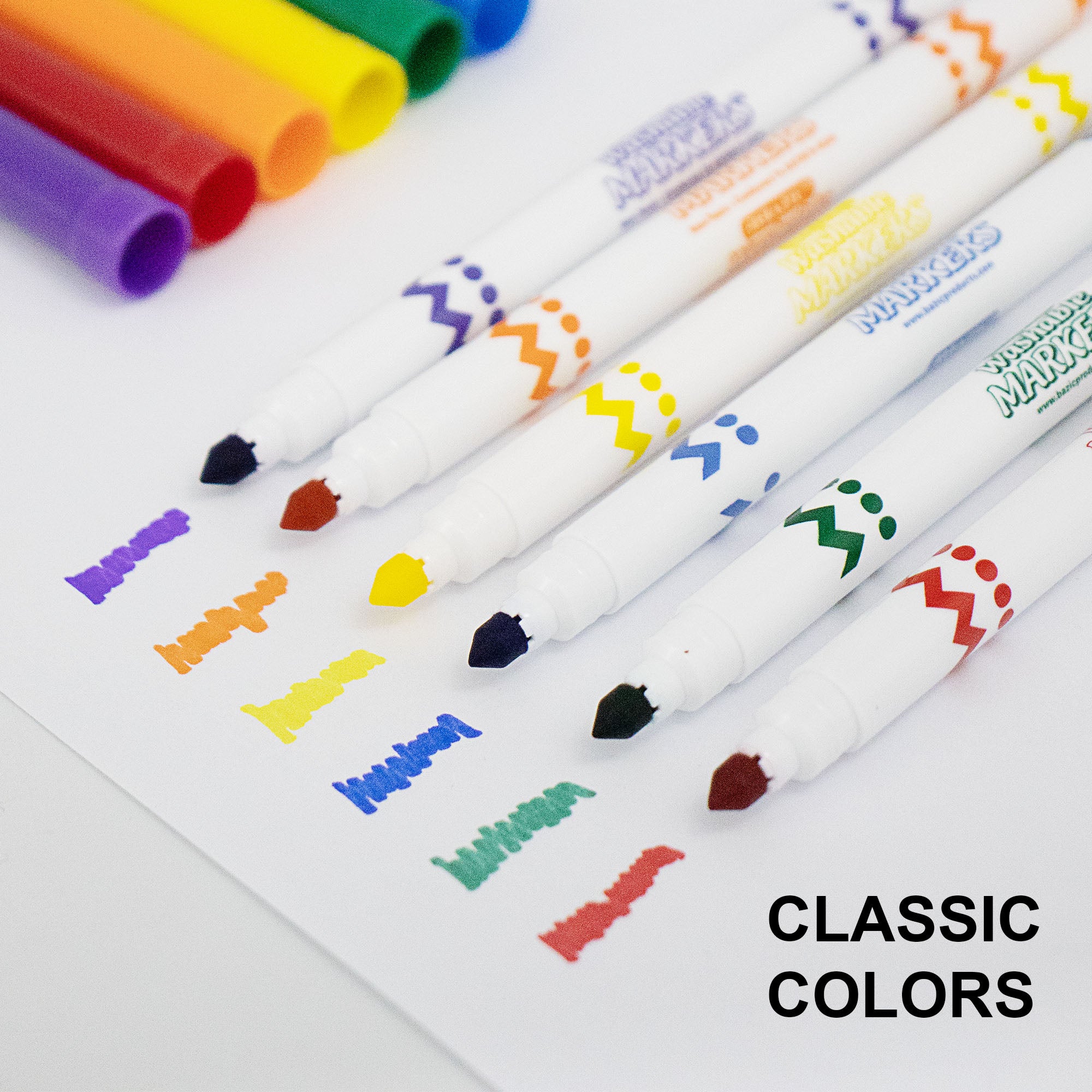 20 Color Super Tip Washable Markers