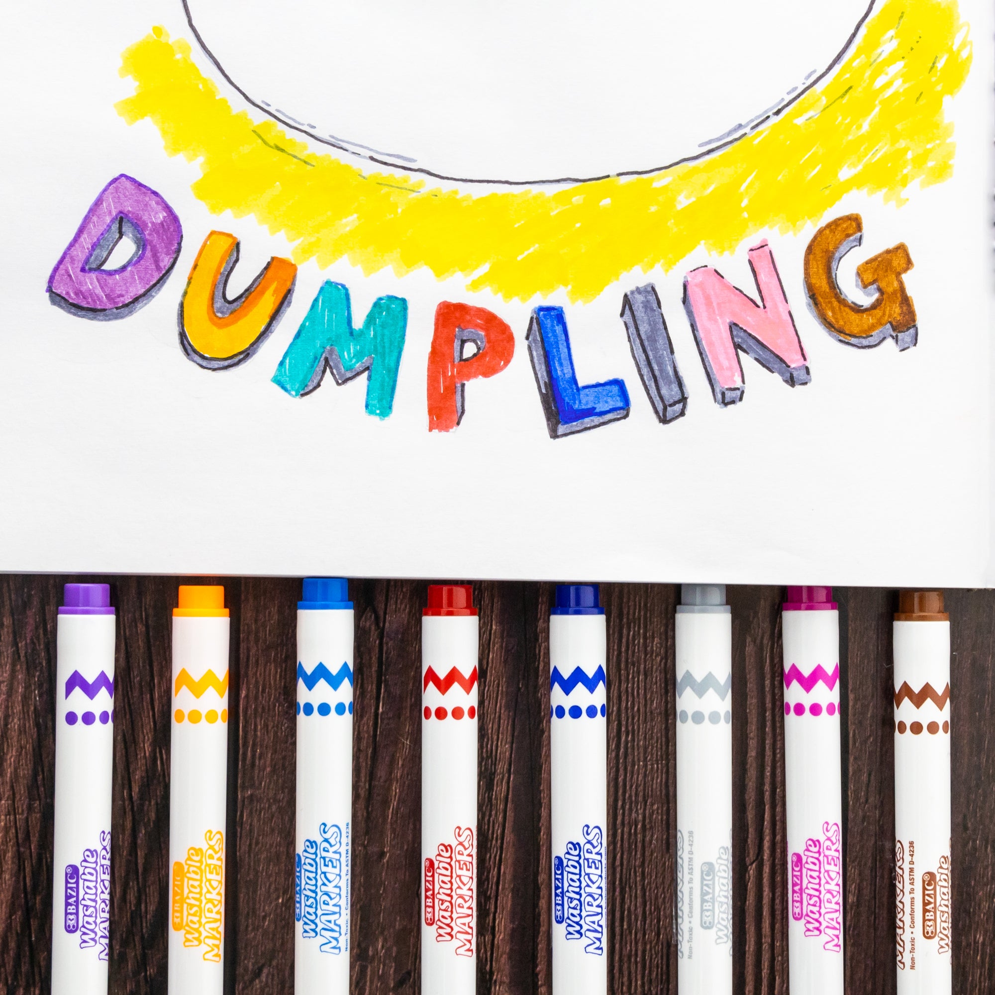 20 Color Super Tip Washable Markers