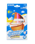 10 Colors Fine Line Super Washable Markers