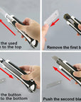 Heavy Duty Self Loading Cutter w/ 2 Replacement Blades