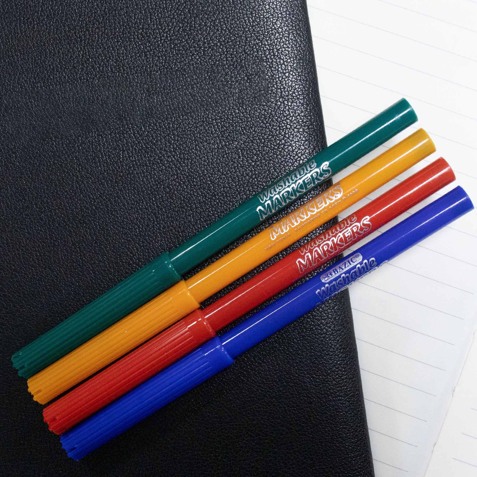 12 Classic Colors Fine Line Washable Markers