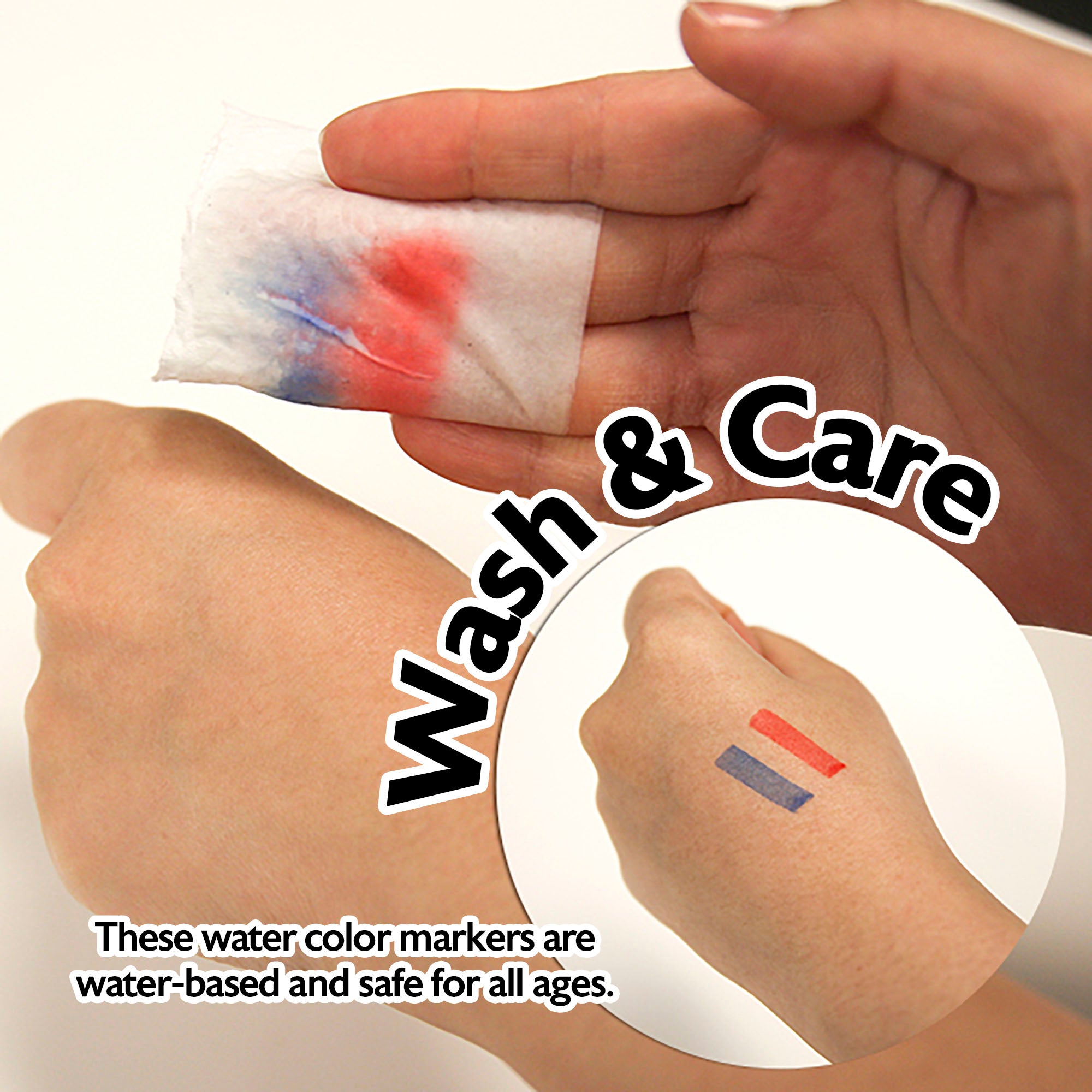 10 Colors Washable Scented Markers