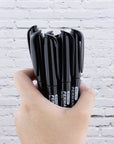 Black Fine Tip Permanent Markers w/ Pocket Clip (8/Pack)