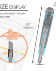 9 mm Snap-Off Cutter w/ Cushion Grip