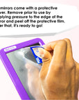 Magnetic Locker Mirror