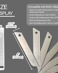 Replacement Cutter Blades w/ Tube (8/Tube)