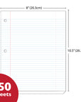 Filler Paper W/R 150 Ct.