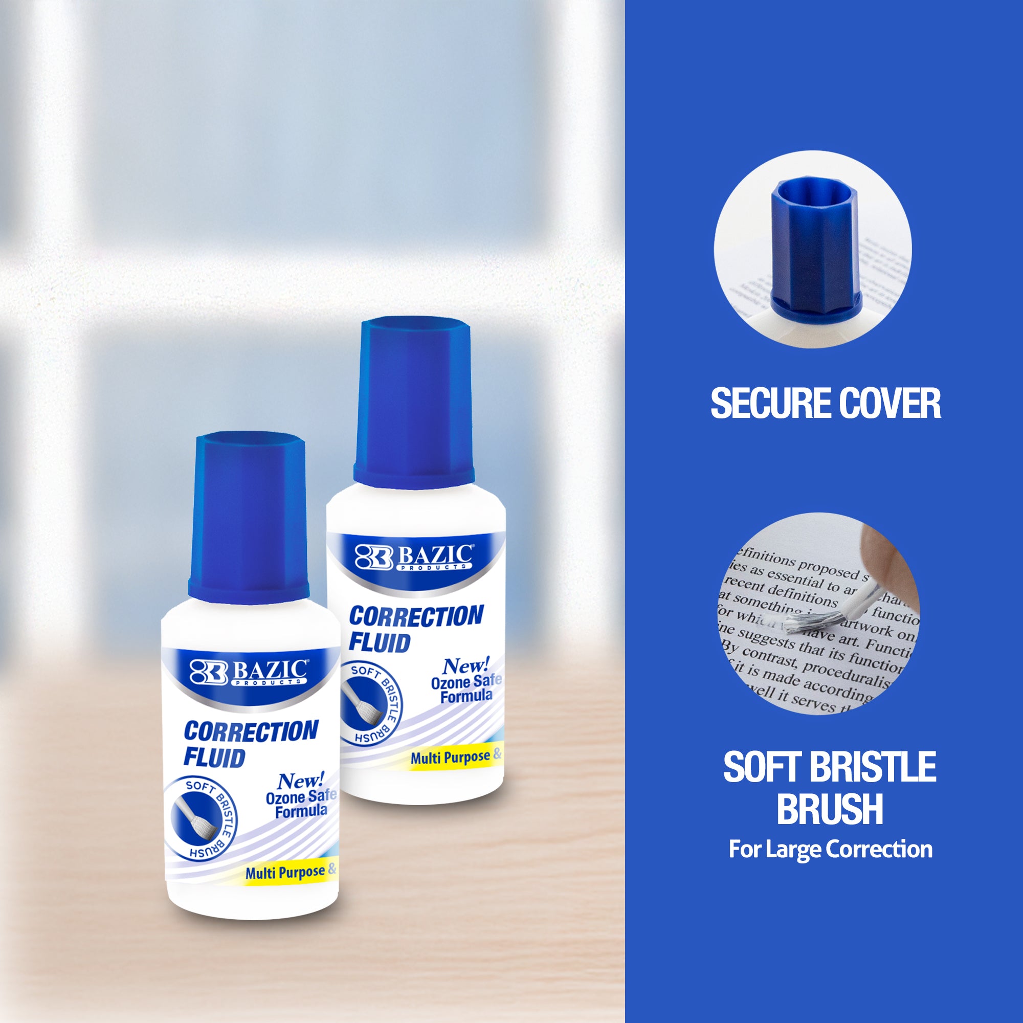 0.7 FL OZ (20 mL) Correction Fluid (2/Pack)