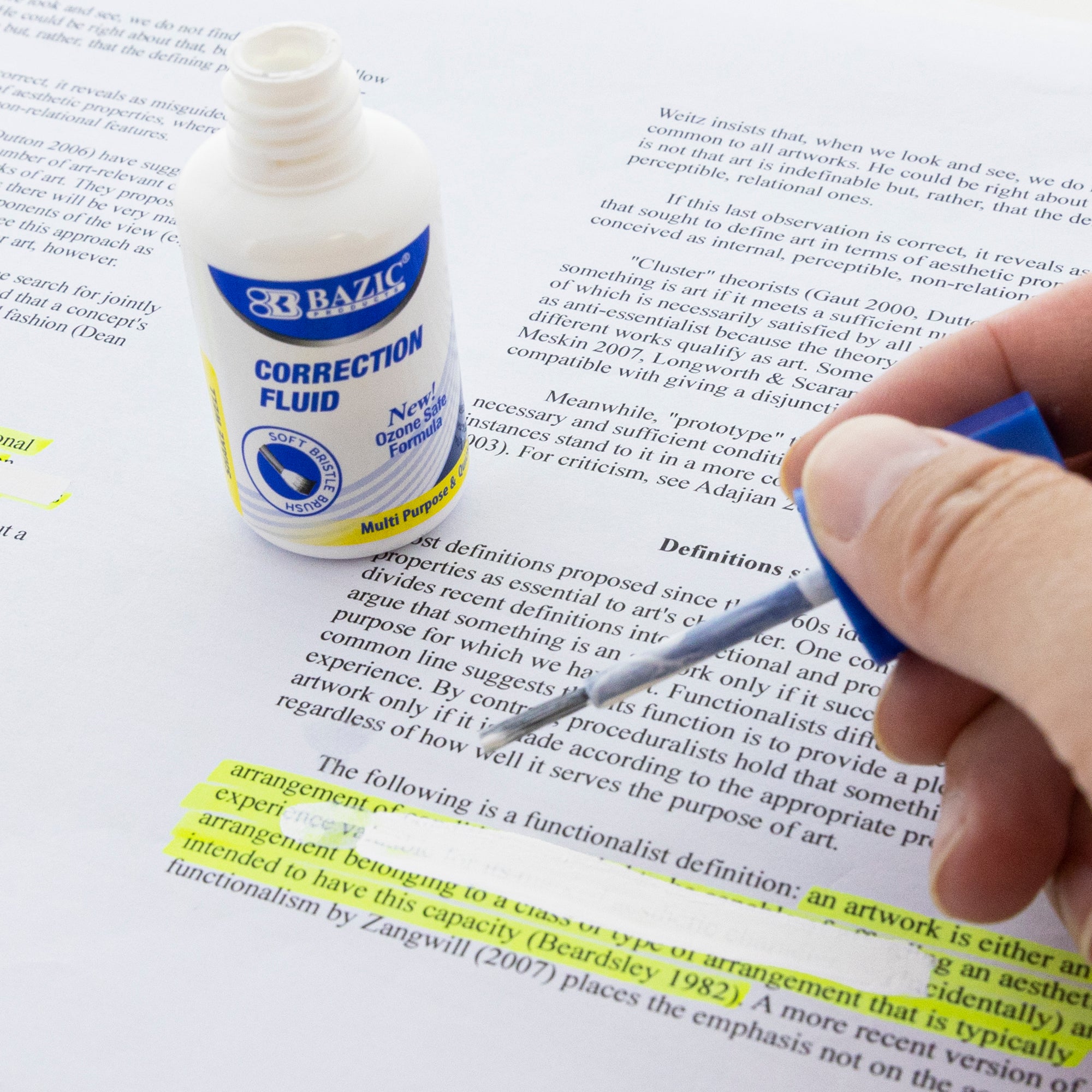 0.7 FL OZ (20 mL) Correction Fluid (2/Pack)