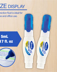 Correction Pen Metal Tip Mini 0.17 FL OZ (5 mL)(2/Pack)