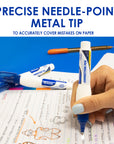 0.2 FL OZ (7 mL) Metal Tip Correction Pen (2/Pack)