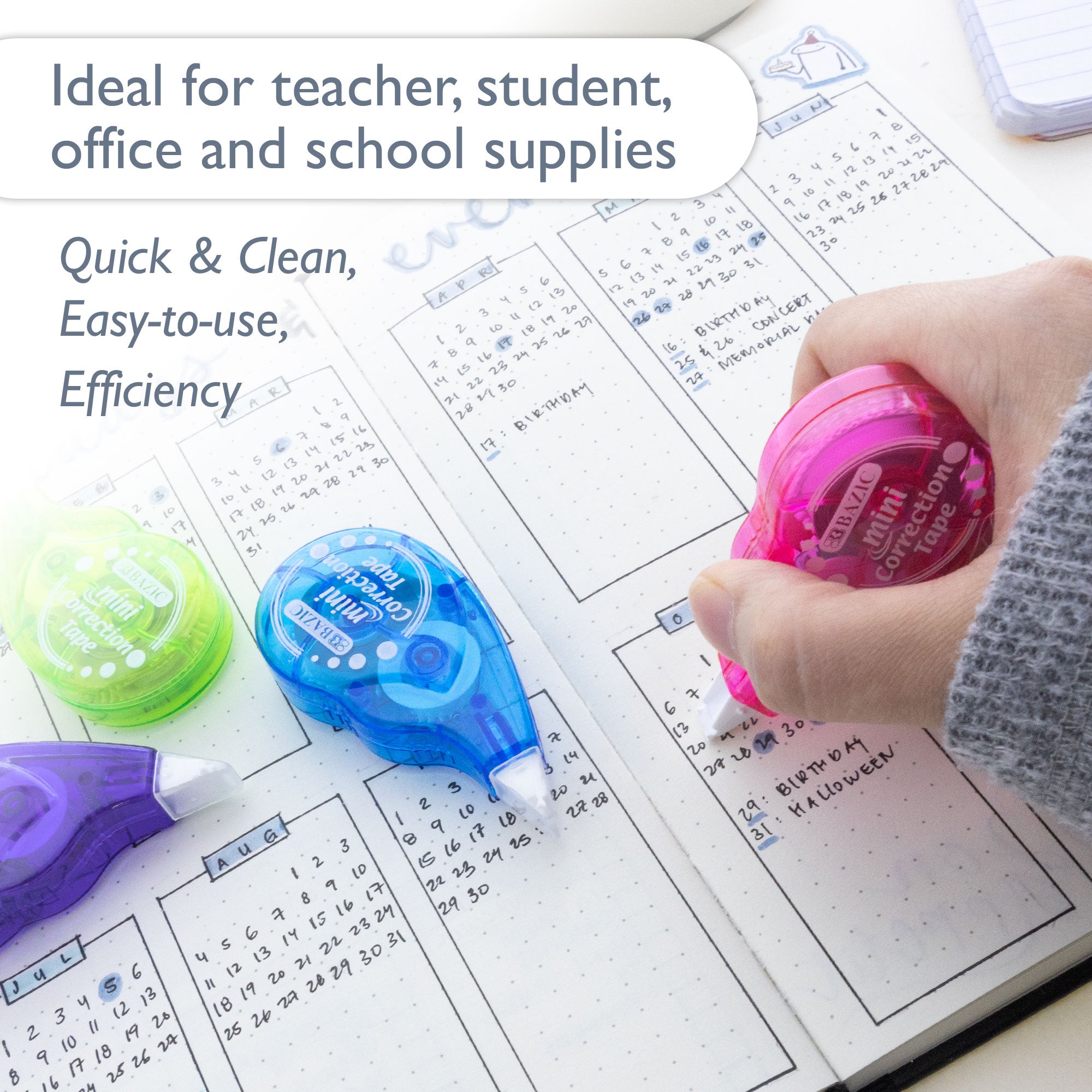 5 mm x 236" Fashion Mini Correction Tape