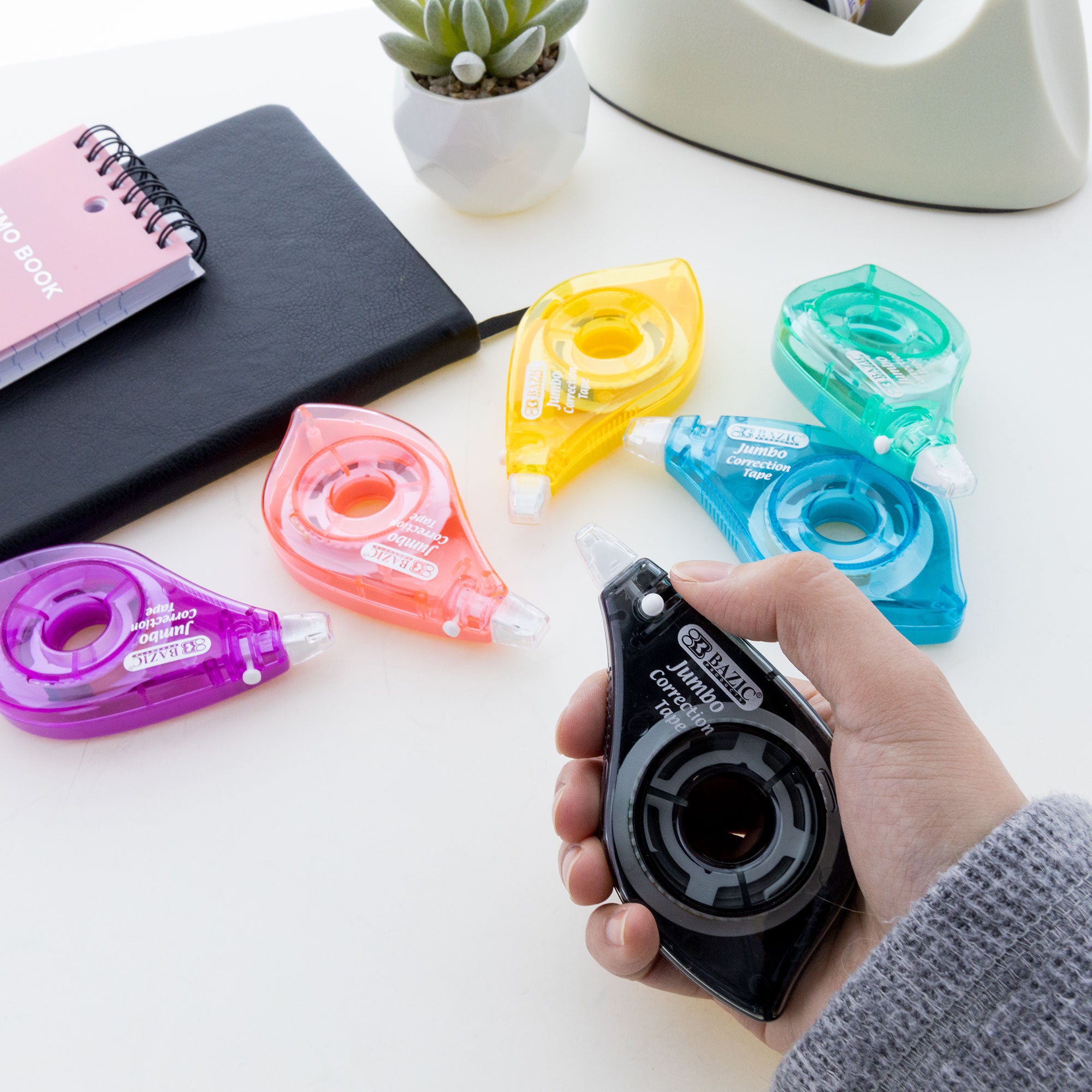5 mm x 394" Jumbo Correction Tape w/ Two Way Applicator