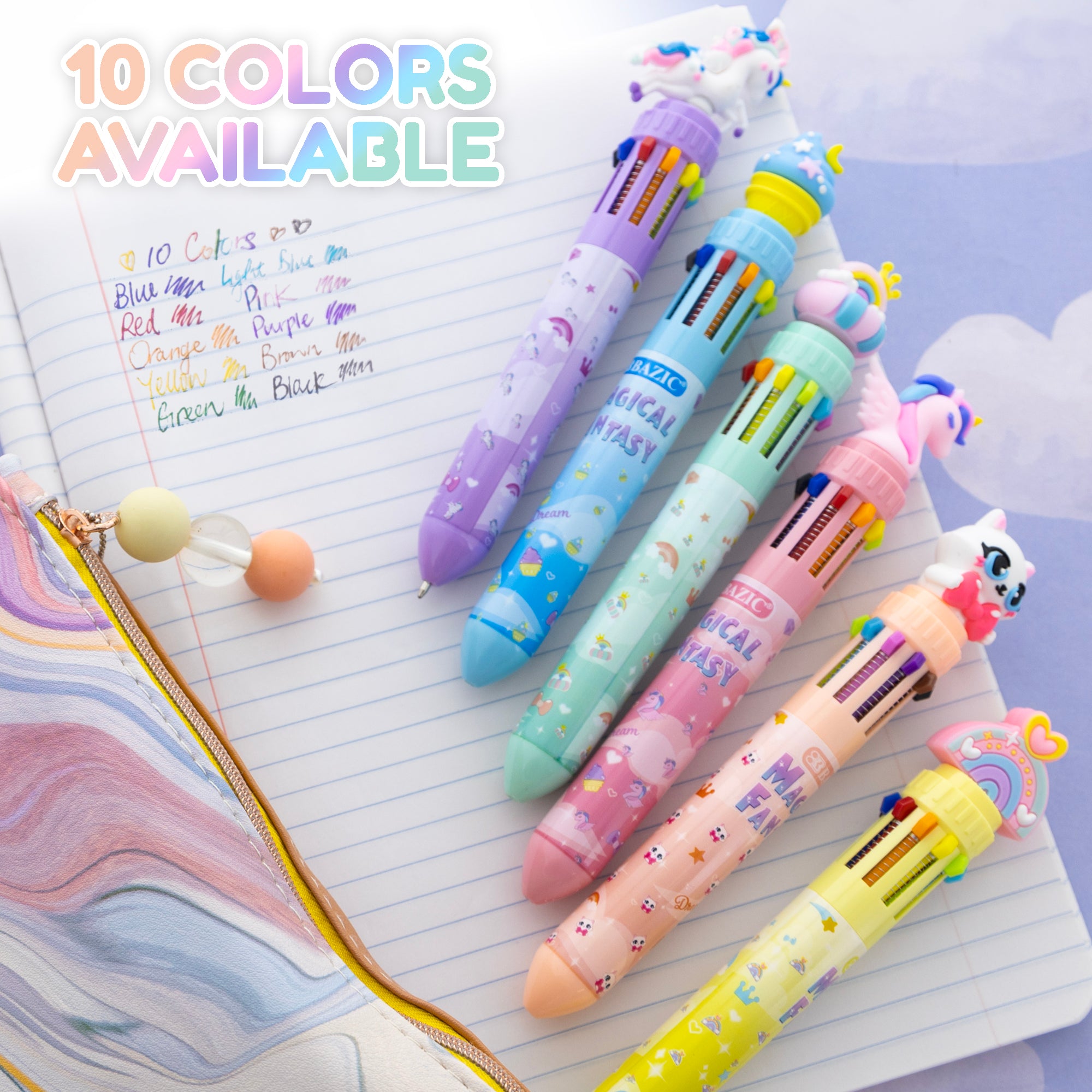 Magical Fantasy Series 10-Color Pen