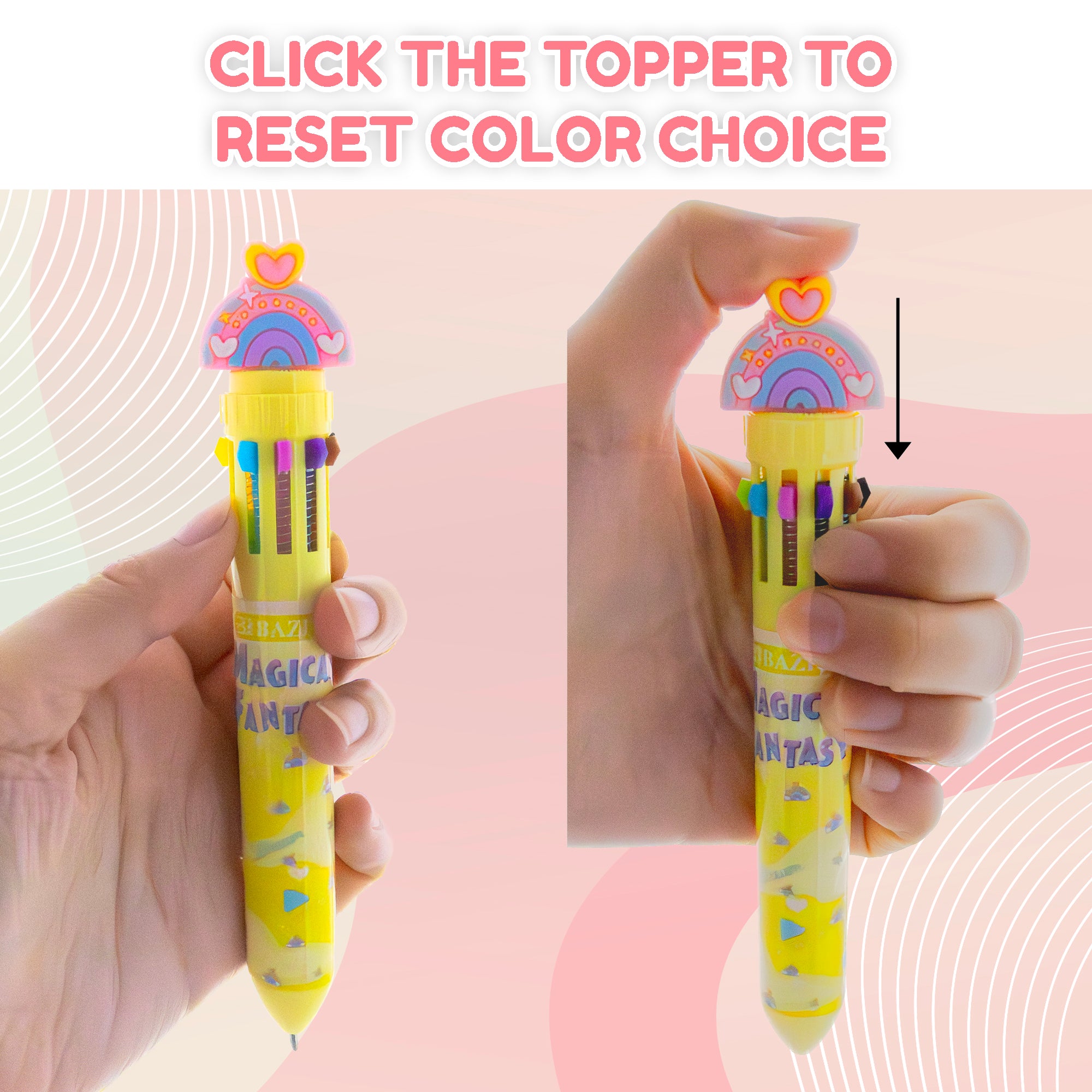 Magical Fantasy Series 10-Color Pen