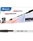Nova (12/Box) Black Color Stick Pen