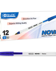 Nova Blue Color Stick Pen (12/Box)