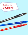 Jetz 1.4 mm Tip Asst. Color FUSE Tech Ink Pen w/ Cushion Grip (5/Pack)