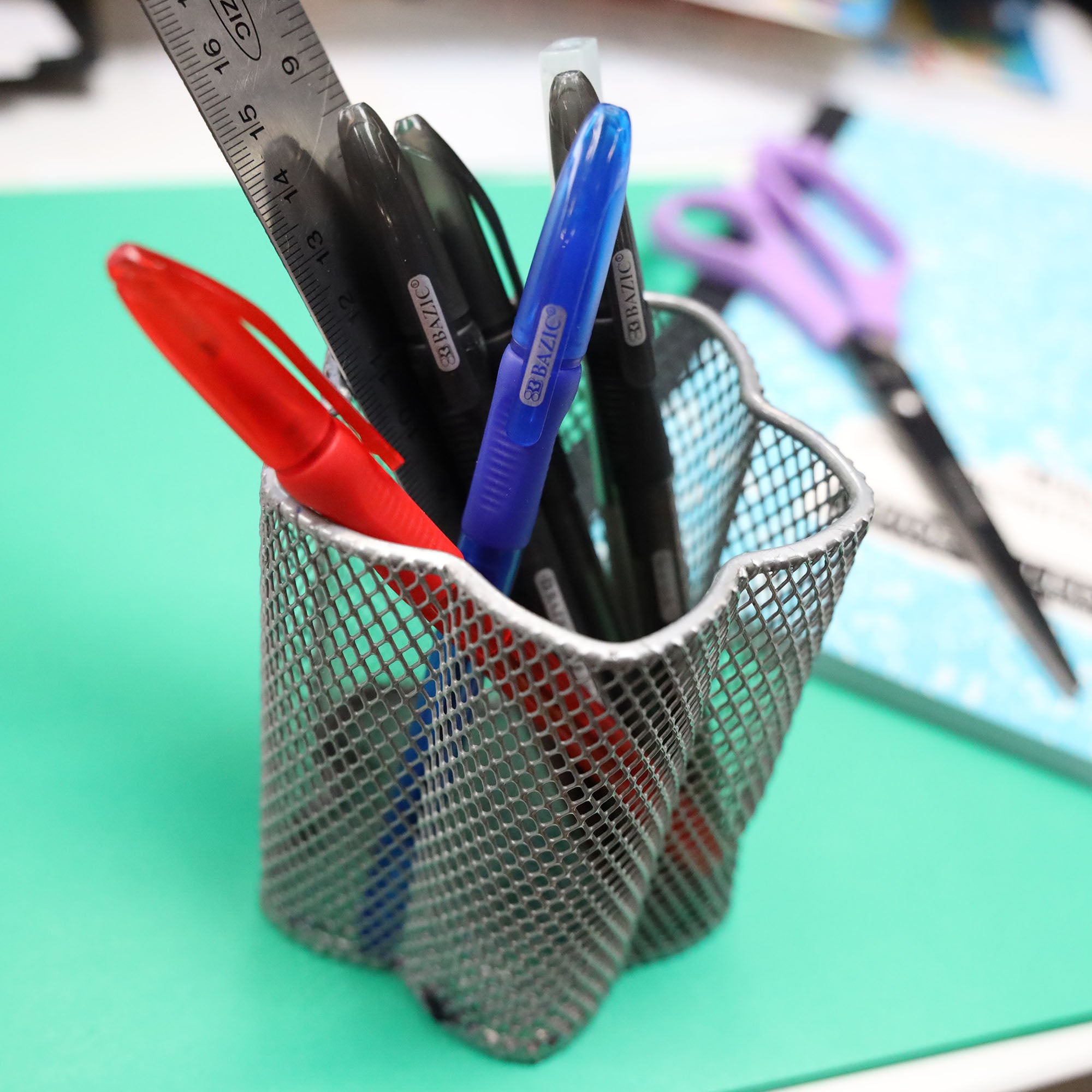 Jetz 1.4 mm Tip Asst. Color FUSE Tech Ink Pen w/ Cushion Grip (5/Pack)