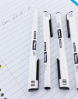 Fiero Black Fiber Tip Fineliner Pen (4/Pack)