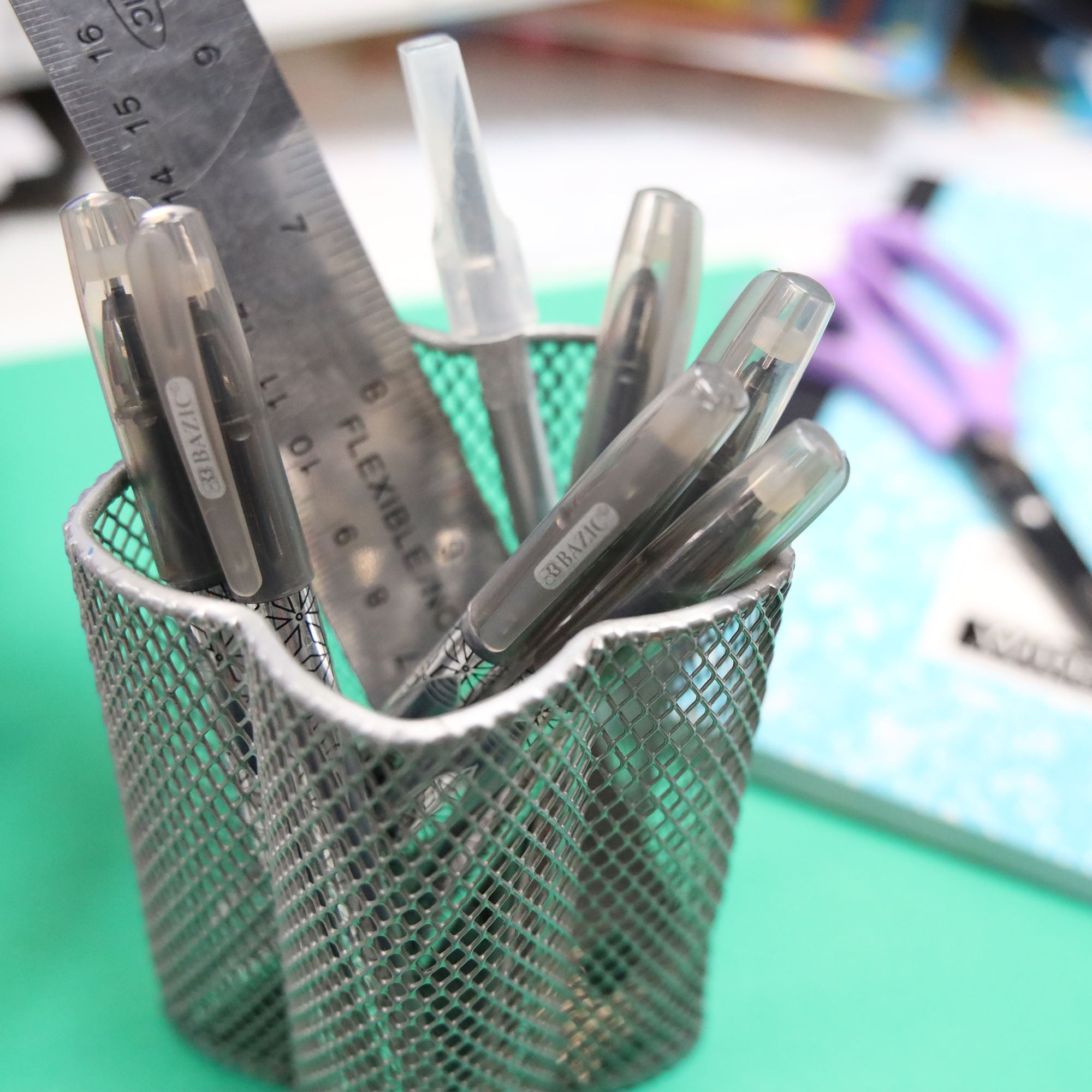 GeLuxe Black Gel Roller Pen (6/Pack)